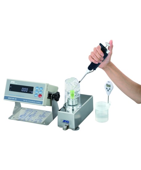 A&D AD-4212B-PT Pipette Tester, 110/31 g x 0.1/0.01 mg