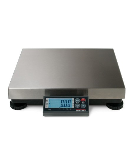 Rice Lake Weighing BenchPro BP-S Series Shipping Bench Scale BP1214-75S, 150 lb x 0.05 lb, 12" x 14" stainless steel platter, NTEP approved
