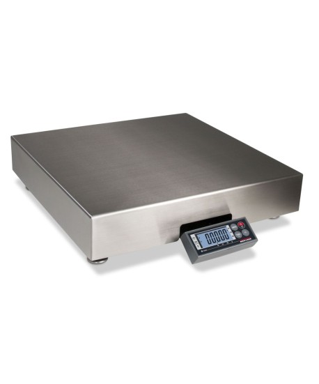 Rice Lake Weighing BenchPro BP-S Series Shipping Bench Scale, 150 lb x 0.05 lb, 12" x 16" stainless steel platter, NTEP approved