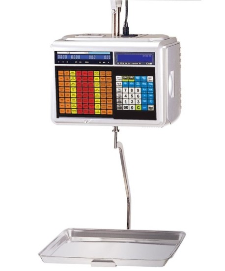 CAS CL-5500 Series CL5500H-60NE Hanging Label Printing Scale with Ethernet capability, 30/60 lb x 0.01/0.02 lb, NTEP approved