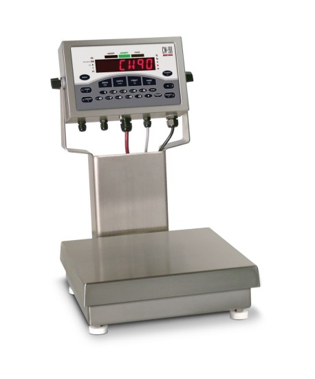 Rice Lake Weighing CW-90 Series Over/Under Checkweigher, 5 lb x 0.001 lb, 10" x 10" platform, 115VAC, NTEP approved