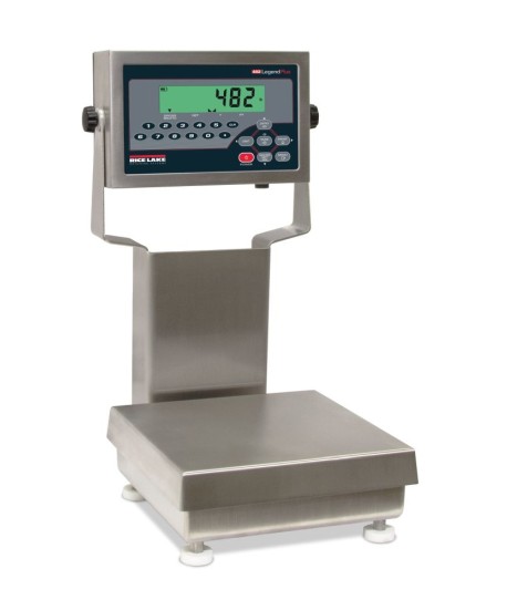Rice Lake Weighing Ready-n-Weigh System CW-90B Bench Scale with 482 Plus indicator, 5 lb capacity, 10" x 10" platform, NTEP approved