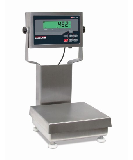 Rice Lake Weighing Ready-n-Weigh System CW-90B Bench Scale with 482 indicator, 5 lb capacity, 10" x 10" platform, NTEP approved