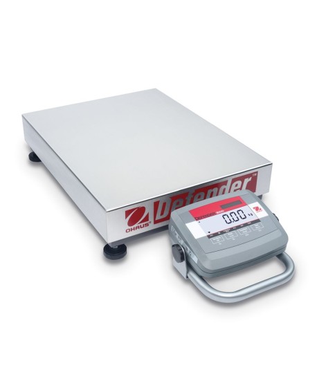 Ohaus D31P150BL5 Defender 3000 Low Profile Bench Scale, 300 lb x 0.1 lb, NTEP Certified - DISCONTINUED - Limited Stock Available