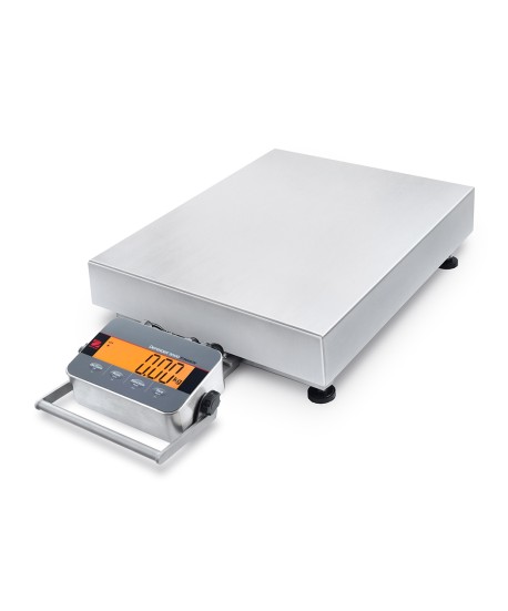 Ohaus D33XW300C1X5 Defender 3000 Front Mount Washdown Bench Scale, 600 lb x 0.2 lb, NTEP Certified