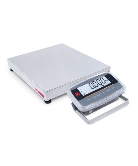 Ohaus D61PW25WQL5 Defender 6000 Hybrid Front Mount Washdown Bench Scale, 50 lb x 0.01 lb, NTEP Certified