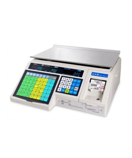 CAS LP-1000N Series LP1000N Label Printing Scale, 30 lb x 0.01 lb, NTEP approved