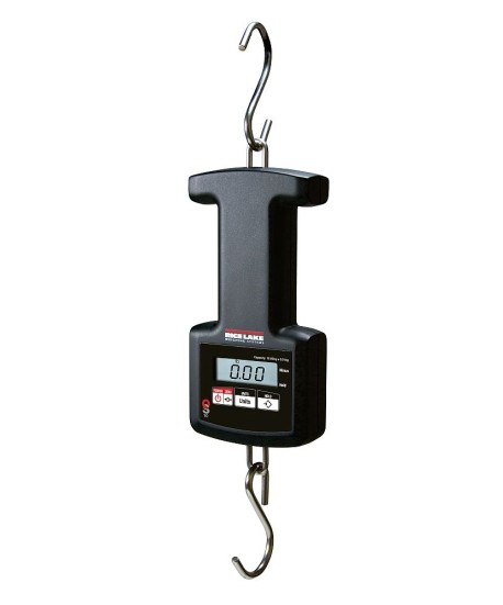 Medium General Purpose Crane Scale Digital Hanging Scale 500 lb x 0.1 lb