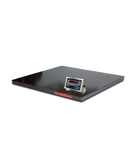 Rice Lake Weighing RoughDeck Rough-n-Ready Floor Scale System with 480 Legend, 5000 lb, 115 VAC, NTEP approved
