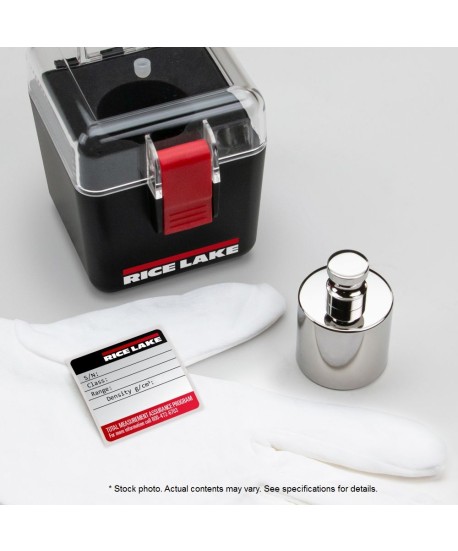 Rice Lake Weighing 1 kg ASTM Class 1 Precision Laboratory Weight Kit, no accredited certificate