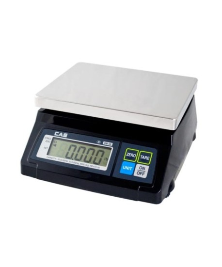 CAS SW-RS Series SW-20RS POS Interface Scale, 20 lb x 0.01 lb, NTEP approved