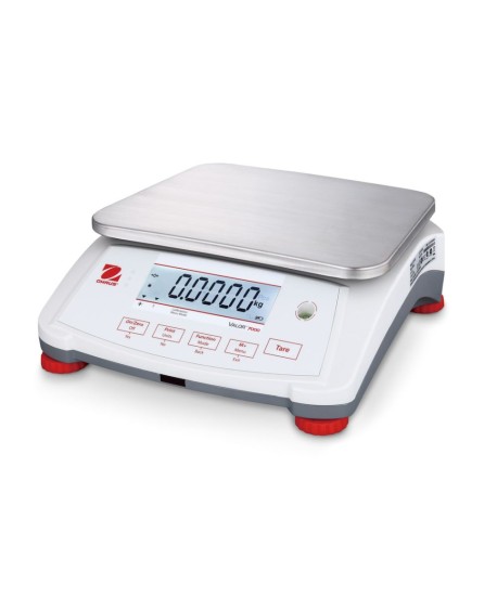 Ohaus V71P6T Valor 7000 Compact Bench Scale, 15 lb x 0.005 lb, NTEP Certified
