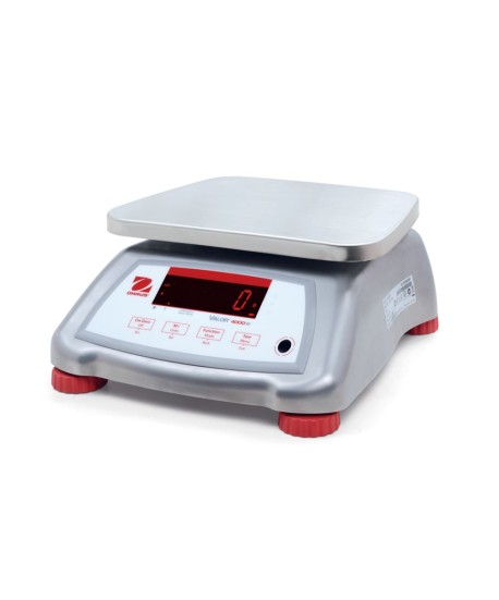 Ohaus V41XWE3T Valor 4000 XW Compact Bench Scale, 6 lb x 0.002 lb, NTEP Certified