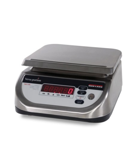 Rice Lake Weighing RLP-6S Versa-portion Series Compact Scale, 6 lb x 0.002 lb, NTEP approved