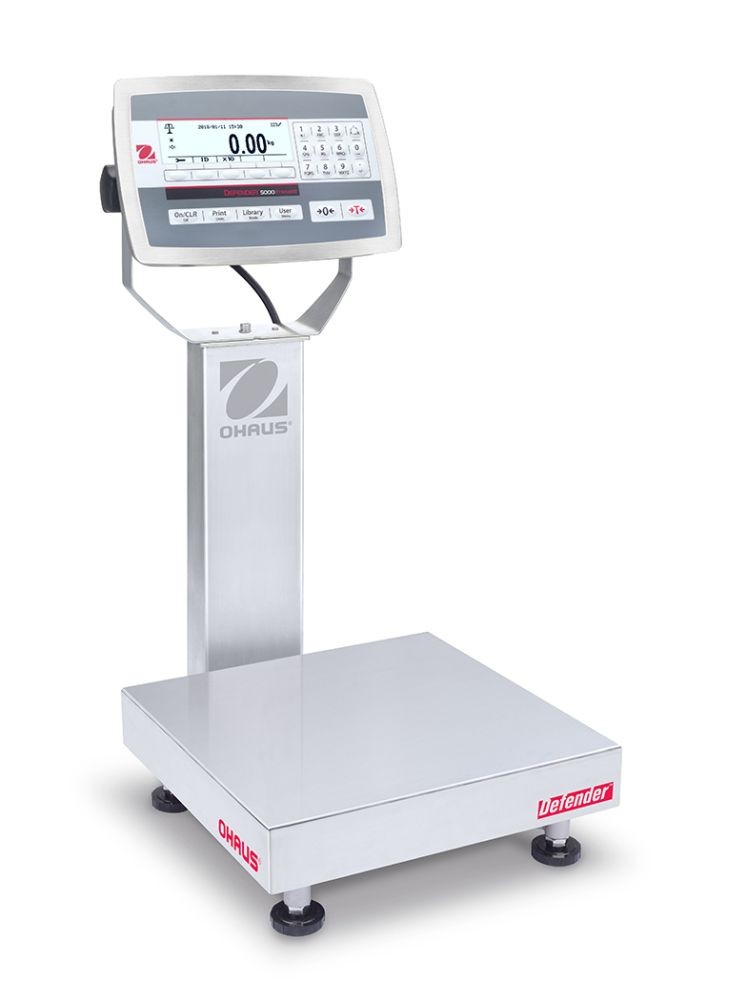 Ohaus D52XW12RQR1 Defender 5000 Column Mount Bench Scale