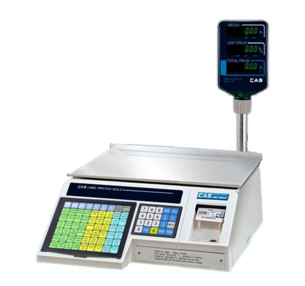 CAS Scale CAS LP1000NP Label Printing Scale Certified Scale, Inc.