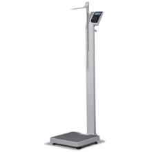 Rice Lake Weighing 150-10-5 Digital Physician Scale, 550 lb x 0.2 lb / 250 kg x 0.1 kg, with USB