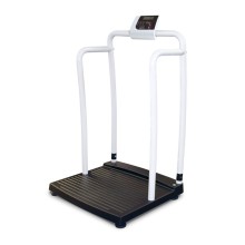 Rice Lake Weighing 250-10-2BLE Bariatric Handrail Scale, 1000 lb x 0.2 lb, with Bluetooth BLE 4.0