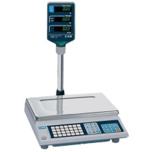 CAS AP-1 Series Model AP-1-60 Price Computing Scale, 30/60 lb x 0.01/0.02 lb, NTEP approved