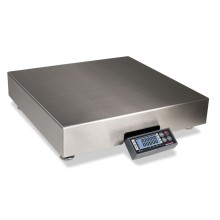 Rice Lake Weighing BenchPro BP-S Series Shipping Bench Scale, 150 lb x 0.05 lb, 12" x 16" stainless steel platter, NTEP approved