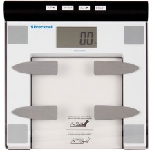 Brecknell BFS-150 Body Fat Bathroom Scale, 396 lb x .2 lb