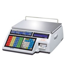 CAS CL-5500 Series CL5500B-30NE Label Printing Scale with Ethernet capability, 15/30 lb x 0.005/0.01 lb, NTEP approved