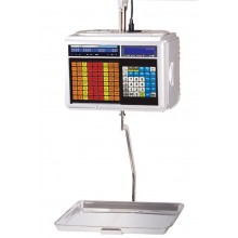 CAS CL-5500 Series CL5500H-60NE Hanging Label Printing Scale with Ethernet capability, 30/60 lb x 0.01/0.02 lb, NTEP approved