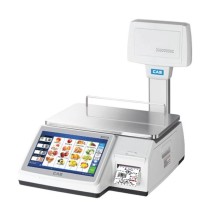 CAS CL-7200 Series LP7200P-30W Label Printing Scale, 15/30 lb x 0.005/0.01 lb, NTEP approved