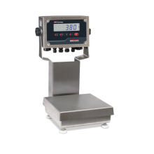 Rice Lake Weighing Ready-n-Weigh System CW-90B Bench Scale with 380 indicator, 5 lb capacity, 10" x 10" platform, NTEP approved