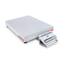 Ohaus D52XW50RTX5 Defender 5000 Low Profile Bench Scale with Stainless Steel Indicator, 100 lb x 0.02 lb, NTEP Certified
