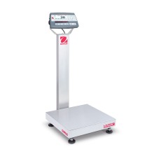 Ohaus D52P50RQL2 Defender 5000 Column Mount Bench Scale with ABS Indicator, 100 lb x 0.02 lb, NTEP Certified