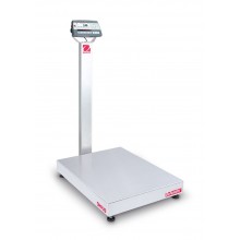 Ohaus D52P250RTV3 Defender 5000 Column Mount Bench Scale with ABS Indicator, 500 lb x 0.1 lb, NTEP Certified
