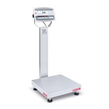 Ohaus D52XW50RQL2 Defender 5000 Column Mount Bench Scale with Stainless Steel Indicator, 100 lb x 0.02 lb, NTEP Certified