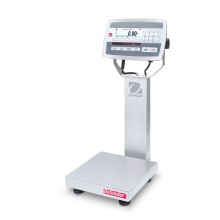 Ohaus D52XW2WQS6 Defender 5000 Column Mount Washdown Bench Scale, 5 lb x 0.001 lb, NTEP Certified