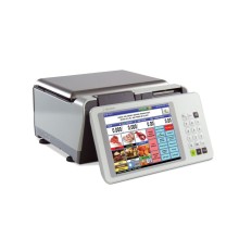 Ishida Uni-9 Dual Range PC-based Linerless Price Computing Scale with Printer, 30 lb x 0.01 lb, RF, NTEP approved