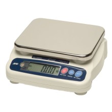 A&D SJ Series SJ-1000HS General Purpose Low Profile Digital Scale, 1000 g x 0.5 g, NSF listed, NTEP Approved