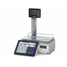 Ishida Uni-10 Pole Dual Range PC-based, Price Computing Scale with Printer and Color Touchscreen, 30 lb x 0.01 lb, NTEP approved