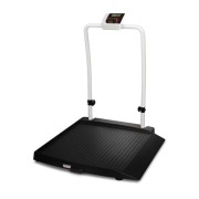 Rice Lake Weighing 350-10-2 Single Ramp Wheelchair Scale, 1000 lb x 0.2 lb, with USB