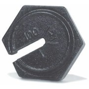 Rice Lake Weighing 10 kg x 100 g ASTM Class 7 Hexagon Slotted Counterpoise Weight