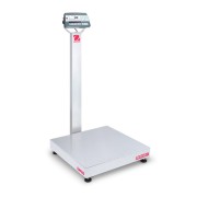 Ohaus D52P50RQV3 Defender 5000 Column Mount Bench Scale with ABS Indicator, 100 lb x 0.02 lb, NTEP Certified