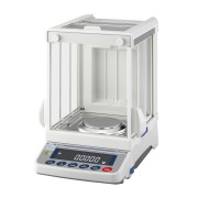 A&D Apollo GX-124A Analytical Balance, 122 g x 0.0001 g with internal calibration and 8.8" high breeze break
