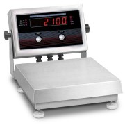 Rice Lake Weighing IQ plus 2100SL Series Bench Scale with attachment bracket, 12" x 12" platform, 50 lb x 0.01 lb, NTEP approved