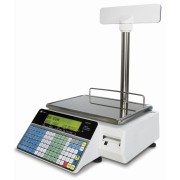 Ishida Uni-3L2 Dual Range Price Computing Scale with Pole and Printer, 30 lb x 0.01 lb, NTEP approved