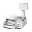 CAS CL-7200 Series LP7200P-30W Label Printing Scale, 15/30 lb x 0.005/0.01 lb, NTEP approved View 1