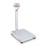 Ohaus D52XW125RTV3 Defender 5000 Column Mount Bench Scale with Stainless Steel Indicator, 250 lb x 0.05 lb, NTEP Certified View 1