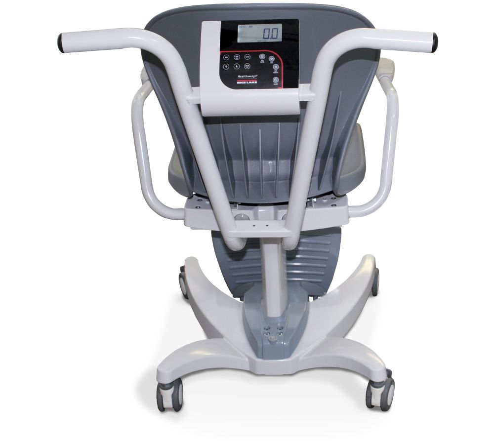Rice Lake Weighing 550-10-1BLE Digital Chair Scale, 660 lb x 0.2 lb, with Bluetooth BLE 4.0