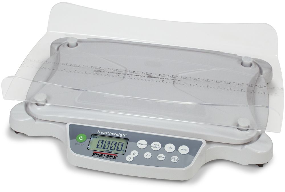 Rice Lake Weighing 650-10-1 Dual-Range Neonatal Scale, 33 lb x 0.1 oz / 15 kg x 2 g