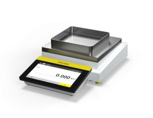 Sartorius CUB5203S-1S2-R Cubis III Precision Balance, 5200 g x 1 mg, stainless steel draft shield