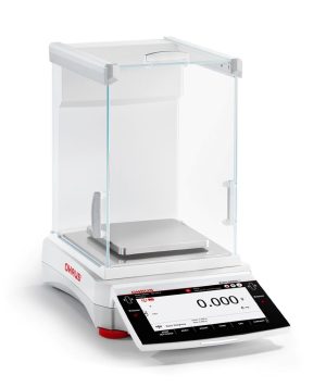 Ohaus EXR1203 Explorer Precision Balance, 1200 g x 1 mg, with Draftshield