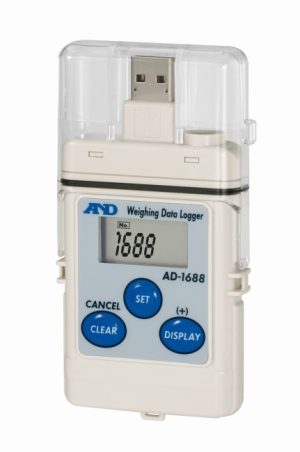 Weighing data logger, for A&D models with RS-232 except JM/JL Series (A&D-PN AD-1688)